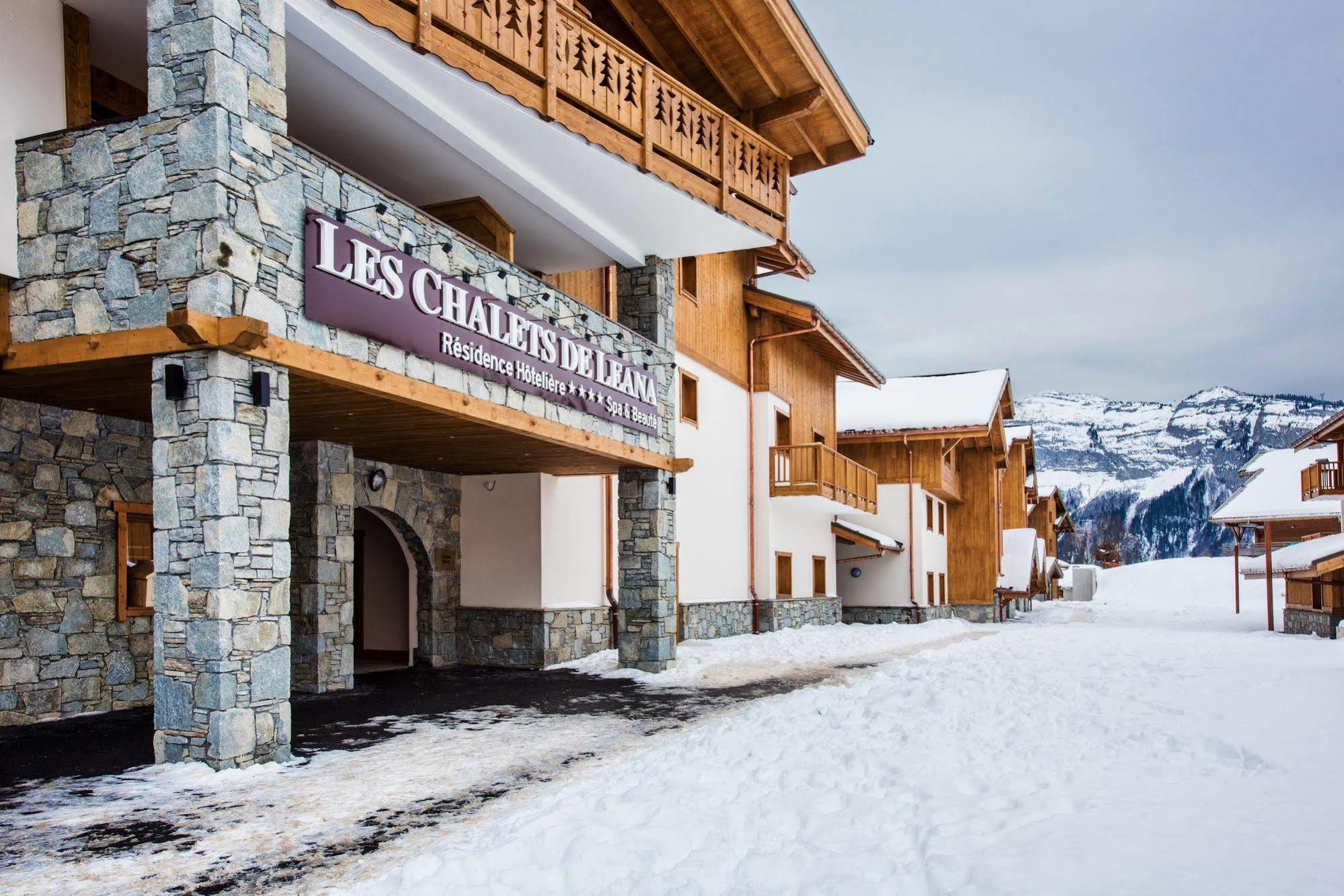 Cgh Residences And Spa Les Chalets De Leana Ле-Карроз-д'Араш Экстерьер фото