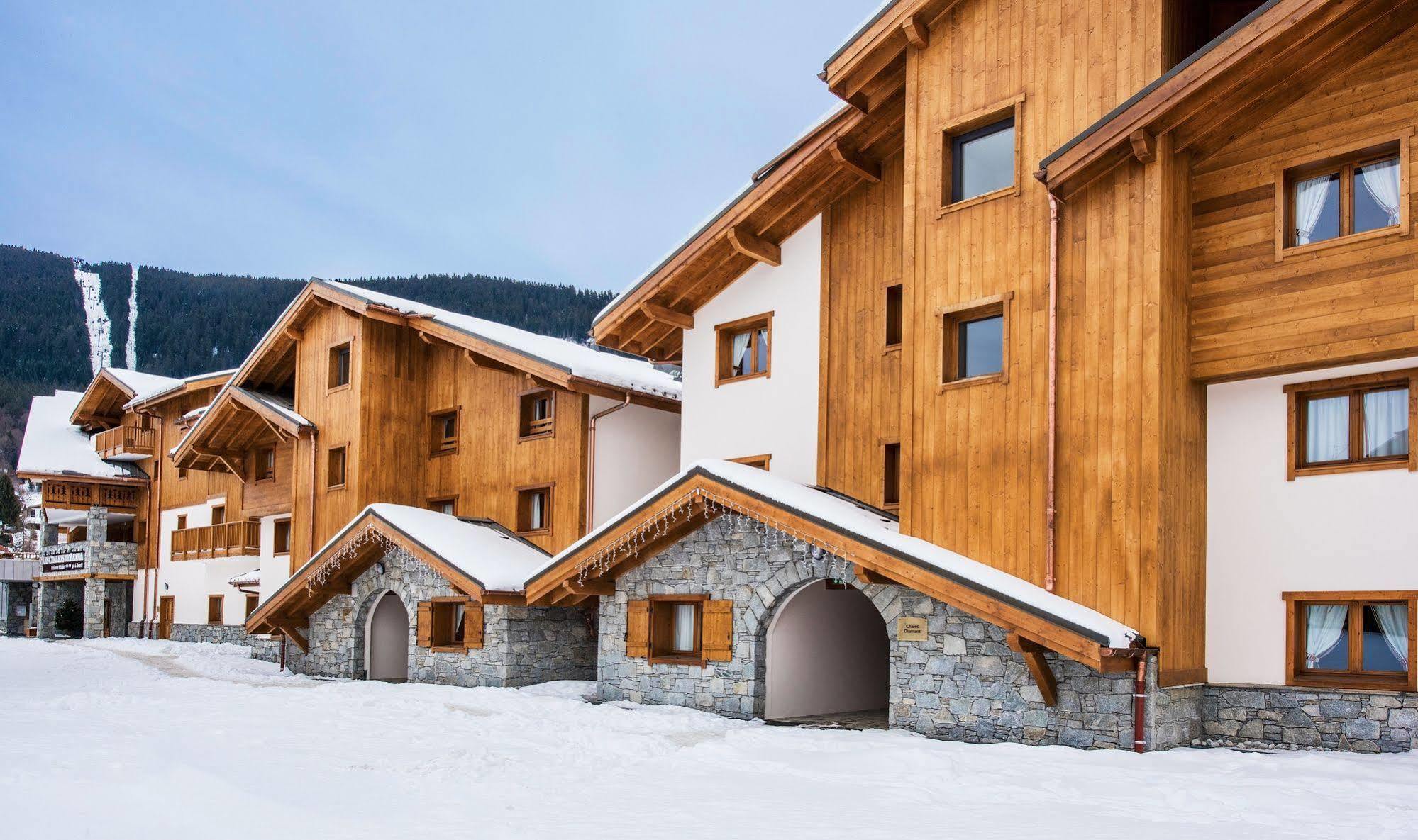 Cgh Residences And Spa Les Chalets De Leana Ле-Карроз-д'Араш Экстерьер фото